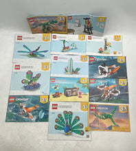 Load image into Gallery viewer, Lego Creator 3-In-1 Instruction Manuals Guide Books Lot Of 13 Pieces
