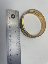 Load image into Gallery viewer, Kate Spade, Lucky Brand, Juicy Couture Women's Gold Tone/Black Bracelets (6Pcs)
