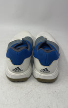 Load image into Gallery viewer, Adidas Mens 360 Traxion Q44722 White Blue Lace-Up Low Top Golf Shoes Size 9.5

