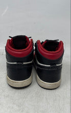 Load image into Gallery viewer, Nike Kids Air Jordan 1 Zoom CMFT Black White Red Sneaker Shoes Size 8C
