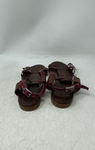 Load image into Gallery viewer, AGL Attilio Giusti Leombruni Womens Brown Red Slingback Sandals Size EUR 39
