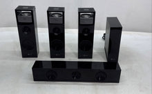 Load image into Gallery viewer, LG 3D Sound S92B1-S Black Surround Home Speaker System 5-Piece Not Tested
