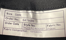 Load image into Gallery viewer, Jos. A. Bank Mens Blue Wool Traveler Flat Front Pockets Dress Pants Sz 58R W/Tag
