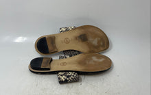 Load image into Gallery viewer, Michael Kors Womens Sonya Gray Animal Print Flats Slide Sandals Size 8.5
