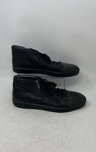 Load image into Gallery viewer, Calvin Klein Mens Bozeman Black Round Toe Zipper Lace-Up Sneakers Shoes Size 11
