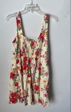 Load image into Gallery viewer, Old Navy Womens Multicolor Floral Print Sleeveless V-Neck Mini Dress Size L
