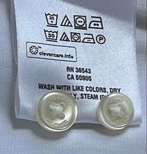 Load image into Gallery viewer, Tommy Hilfiger Mens White Athletic-Fit Long Sleeve Collared Dress Shirt Size M
