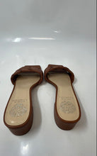 Load image into Gallery viewer, Vince Camuto Womens Semtera Brown Leather Slip-On Slide Sandals Size 8.5 M
