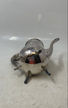 Load image into Gallery viewer, Vintage Leonard Silver-Tone Ornate Handle Footed Hinged Lid Coffee Tea Pot
