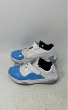 Load image into Gallery viewer, Nike Boys Air Jordan 11 CMFT Low CZ0905-114 White Blue Sneaker Shoes Size 13C
