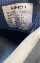 Load image into Gallery viewer, And1 Boys Limelight Gray Low Top Hook &amp; Loop Sneaker Shoes Size 6
