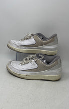 Load image into Gallery viewer, Nike Mens Air Jordan 2 Retro Low DV9956-100 White Lace-Up Sneaker Shoes Size 9
