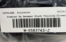 Load image into Gallery viewer, Premier By Revgear Unisex Black Hook &amp; Loop Workout Training Gloves

