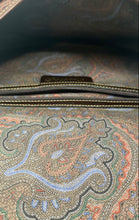 Load image into Gallery viewer, Joan &amp; David Womens Brown Croc-Embossed Leather Pockets Designer Crossbody Bag

