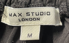 Load image into Gallery viewer, Max Studio Womens Black Elastic Waist Wide-Leg Pull-On Dress Pants Size M
