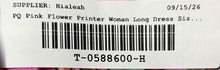 Load image into Gallery viewer, PQ Womens Pink Flower Print Sleeveless Scoop Neck Long Maxi Dress Sz XS w/ Tags
