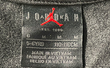 Load image into Gallery viewer, Nike Boys Air Jordan Jumpman Black Long Sleeve Full-Zip Track Jacket Size Medium
