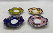Load image into Gallery viewer, Lot Of 10 Pcs Multicolor Ceramic Classic Coffee &amp; Tea Demitasse Cup &amp; Saucer
