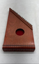 Load image into Gallery viewer, Brown Triangle Classic 15 Strings Wood Instrument Musical Stringed Zither
