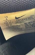 Load image into Gallery viewer, Nike Womens Court Vision Low CD5434-001 Black White Lace-Up Sneakers Shoes Sz 6

