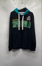 Load image into Gallery viewer, NFL Mens Black Super Bowl LI Long Sleeve Pullover Pockets Football Hoodie Size L
