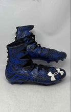 Load image into Gallery viewer, Under Armour Mens Highlight Lux MC Dark Blue Black Lace-Up Football Cleats Sz 13
