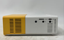 Load image into Gallery viewer, White Yellow USB HDMI Home Theater Portable Mini Projector Not Tested
