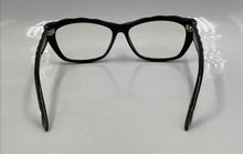 Load image into Gallery viewer, Authentic Swarovski Women's Black Glasses With Crystal Accents
