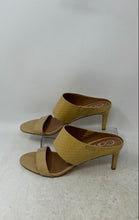 Load image into Gallery viewer, Calvin Klein Womens Cecily Beige Leather Slip-On Slide Sandals Size 8 M
