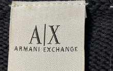 Load image into Gallery viewer, Armani Exchange Mens Black Cotton Long Sleeve Crew Neck Pullover Sweater Size L
