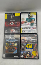 Load image into Gallery viewer, Lot Of 4 Pieces Assorted Sony PlayStation 2 Various Genres Video Games
