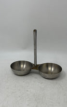Load image into Gallery viewer, 1969 Cordova Solid 18-8 Stainless Steel Center Handle Double Condiment Caddy
