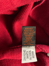 Load image into Gallery viewer, Banana Republic Mens Burgundy Cotton Long Sleeve 1/4 Zip Pullover Sweater Size M
