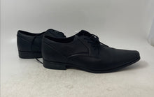Load image into Gallery viewer, Calvin Klein Mens Benton 2 Black Leather Lace-Up Derby Dress Shoes Size 12
