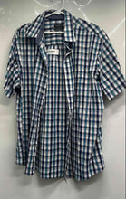 Load image into Gallery viewer, Van Heusen Mens Multicolor Plaid Print Classic Fit Dress Shirt Size XL 17-17.5

