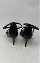 Load image into Gallery viewer, Michael Kors Womens Ava Black Open Toe Stiletto Strappy Heels Size 8M
