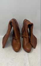Load image into Gallery viewer, Isola Womens Emma Brown Side Zip High Block Heel Knee-High Booties Size 6
