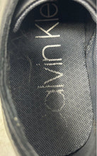 Load image into Gallery viewer, Calvin Klein Mens Kellen Black Leather Lace-Up Low Top Oxford Dress Shoes Size 8
