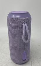 Load image into Gallery viewer, Onn. Rugged Purple Portable Bluetooth Speaker With LED Lighting Not Tested
