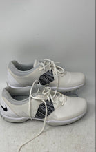 Load image into Gallery viewer, Nike Womens Delight V 651997-100 White Black Lace-Up Golf Spikes Shoes Size 6
