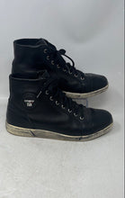 Load image into Gallery viewer, TCX Mens X-Street Black Leather Waterproof Lace-Up Ankle Biker Boots Size 9
