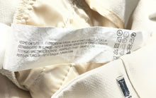 Load image into Gallery viewer, Zara Womens Beige Flat Front High Waist Straight Leg Trouser Pants Size Small
