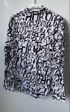 Load image into Gallery viewer, 7th Avenue New York &amp; Company Womens White Black Long Sleeve Blouse Top Size XL
