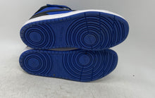 Load image into Gallery viewer, Nike Kids Court Borough Mid 2 CD7783-404 Blue Black Sneaker Shoes Size 2Y
