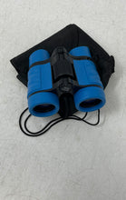 Load image into Gallery viewer, Kids Blue And Black Adjustable 5x30 Coated Binoculars With Carrying Case

