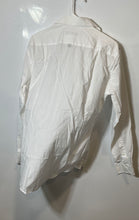 Load image into Gallery viewer, Pierre Cardin Mens White Slim-Fit Long Sleeve Dress Shirt Size M15-15.5
