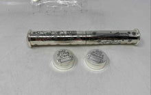Load image into Gallery viewer, 3 Pcs Vintage Silver Personalized Baby Birth Certificate Holder Memory Box Set
