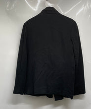 Load image into Gallery viewer, Banana Republic Womens Black Pockets Double-Breasted Four-Button Blazer Size 10
