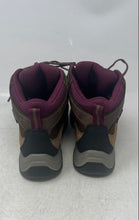 Load image into Gallery viewer, Timberland Womens Mt. Maddsen Mid Brown &amp; Purple Leather Hiking Boots Size 6
