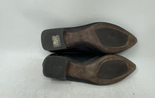 Load image into Gallery viewer, AGL Attilio Giusti Leombruni Womens Black Leather Loafer Flats Size EUR 38
